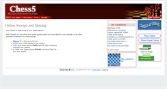 Desktop Screenshot of chess5.com