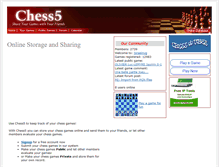 Tablet Screenshot of chess5.com